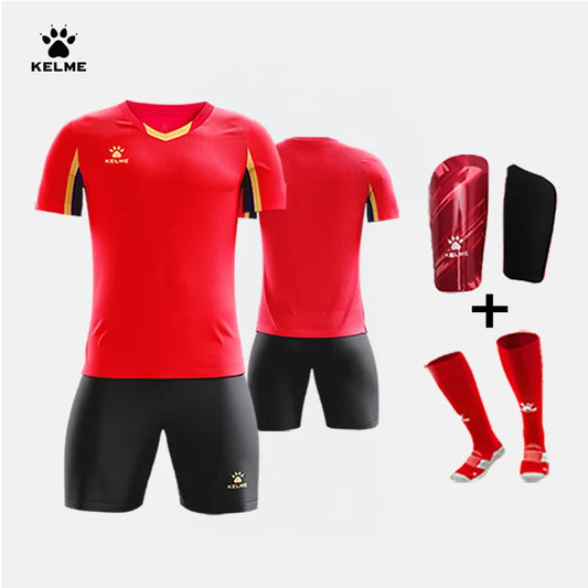 KELME Kit de Football Personnalisé - Maillot et Short pour Hommes et Enfants