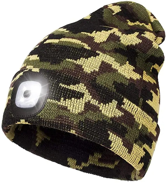 Bonnets Tricotés avec Éclairage LED