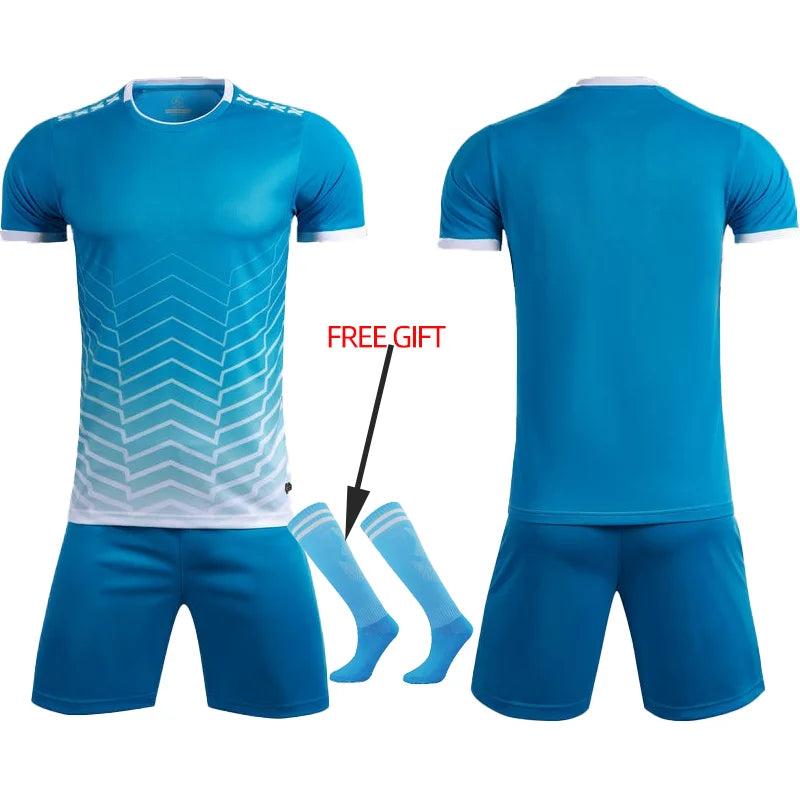 Maillot de Football Personnalisé - Kit Complet pour Adultes et Enfants