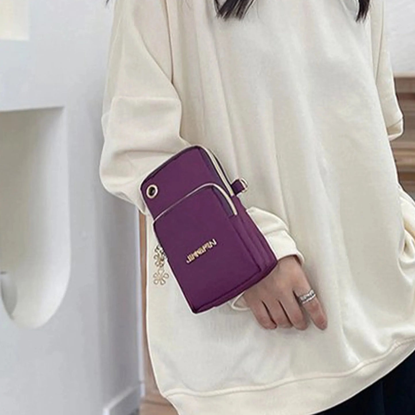 Mini Sac à Bandoulière pour Téléphone Portable