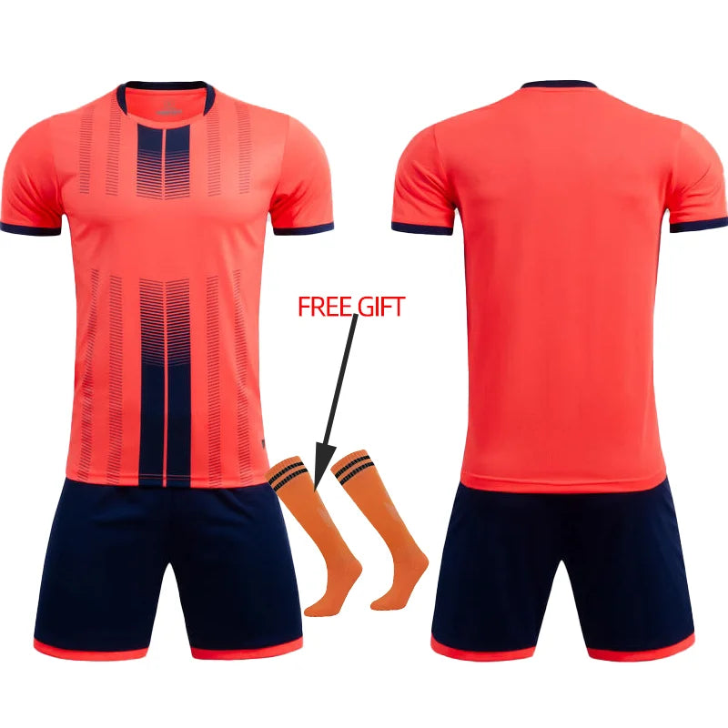 Maillot de Football Personnalisé - Kit Complet pour Adultes et Enfants