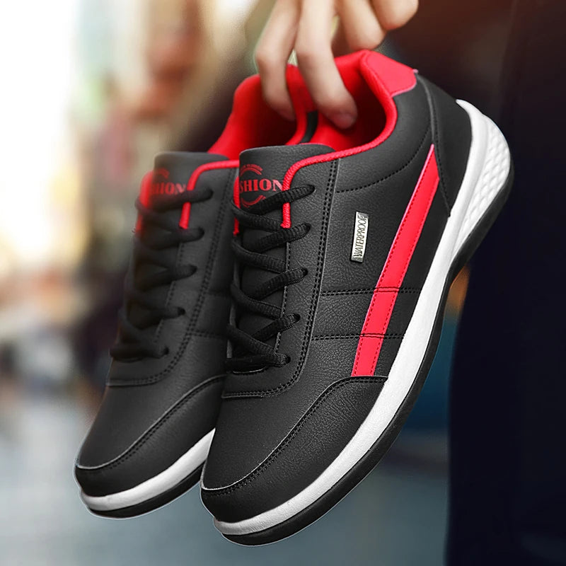 Chaussures Homme en Cuir PU – Sneakers Casual PUAMSS