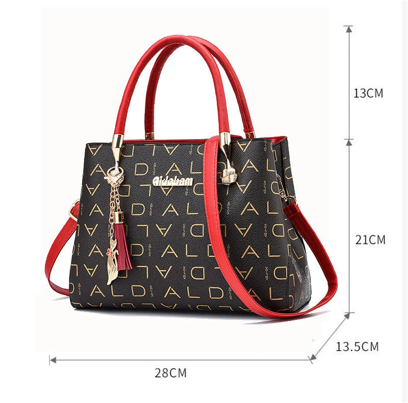 Sac à Bandoulière en Cuir PU pour Femmes
