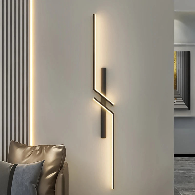 Applique Murale LED Bande Créative Moderne