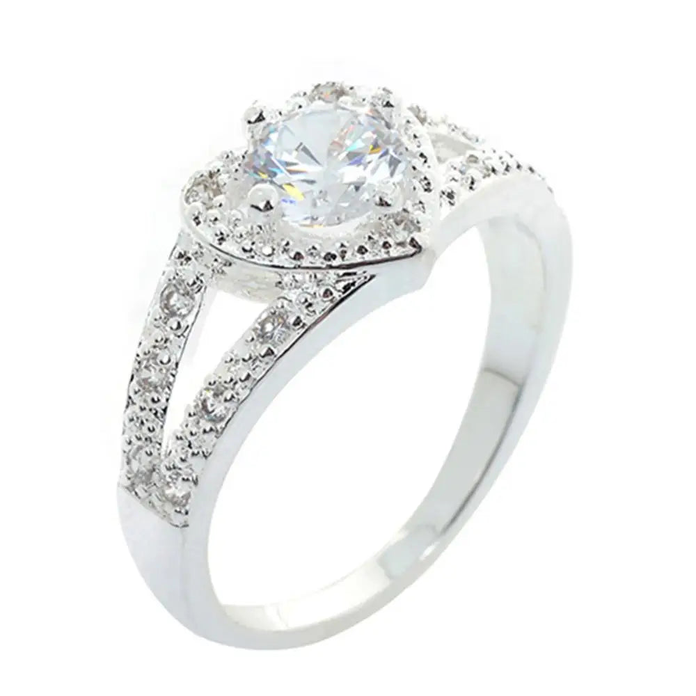 Bague de Mariage en Argent Sterling 925