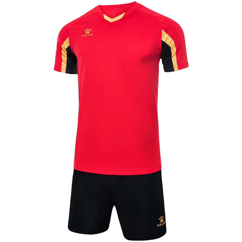 KELME Kit de Football Personnalisé - Maillot et Short pour Hommes et Enfants
