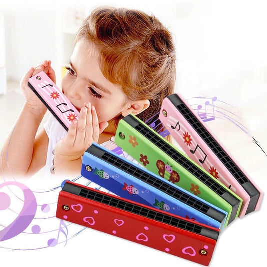 Harmonica en bois pour enfants