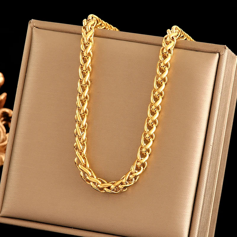 Ensemble de Bijoux EILIECK 316L en Acier Inoxydable