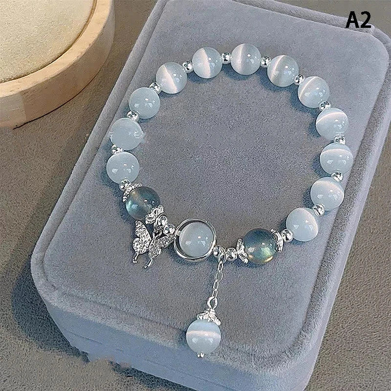 Bracelet Original en Opale Bleu de Mer