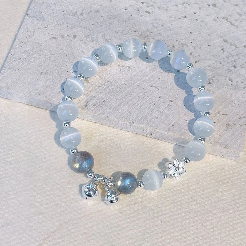 Bracelet Original en Opale Bleu de Mer