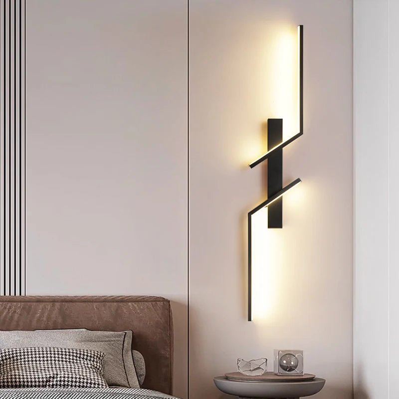 Applique Murale LED Bande Créative Moderne