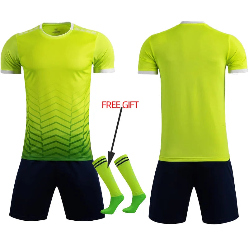 Maillot de Football Personnalisé - Kit Complet pour Adultes et Enfants