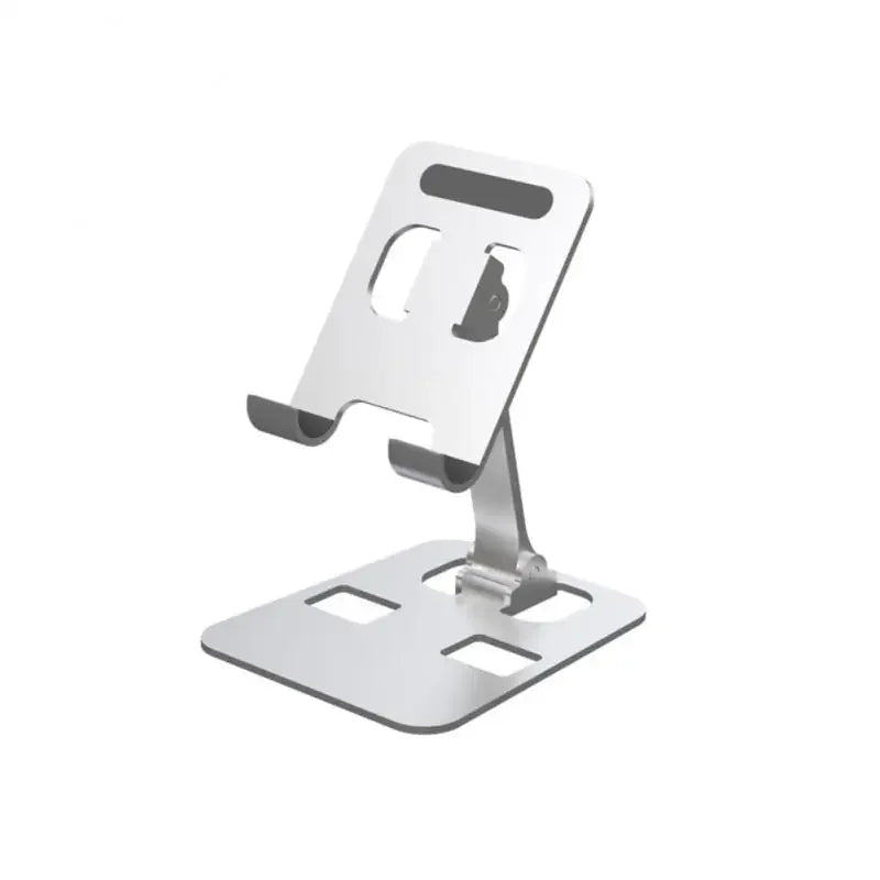 Support de Bureau Pliable en Métal pour Téléphone et Tablette