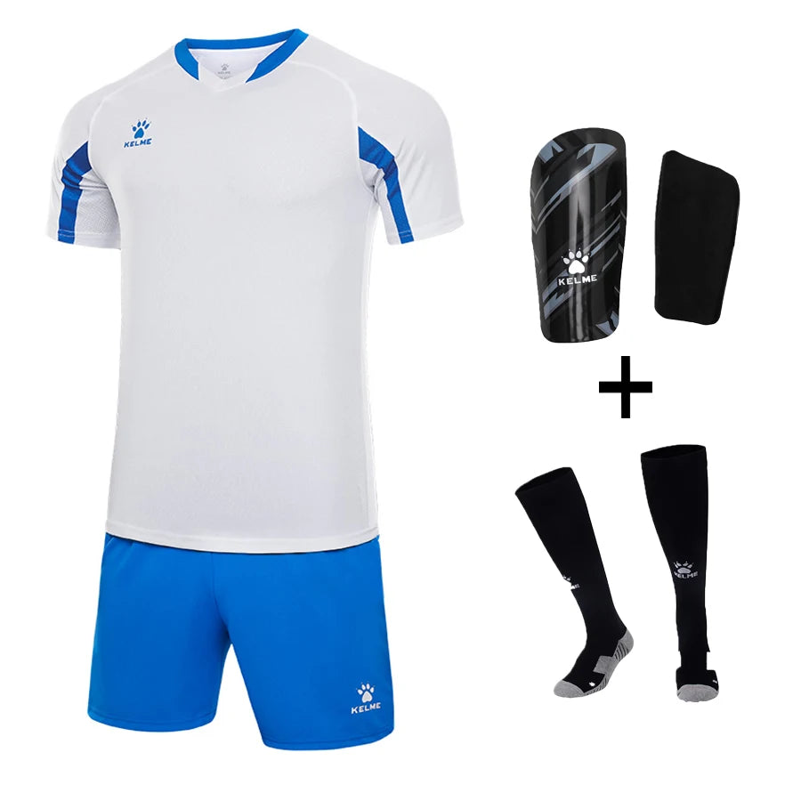 KELME Kit de Football Personnalisé - Maillot et Short pour Hommes et Enfants