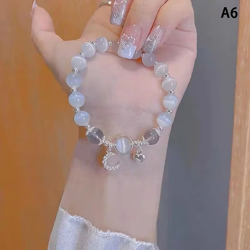 Bracelet Original en Opale Bleu de Mer