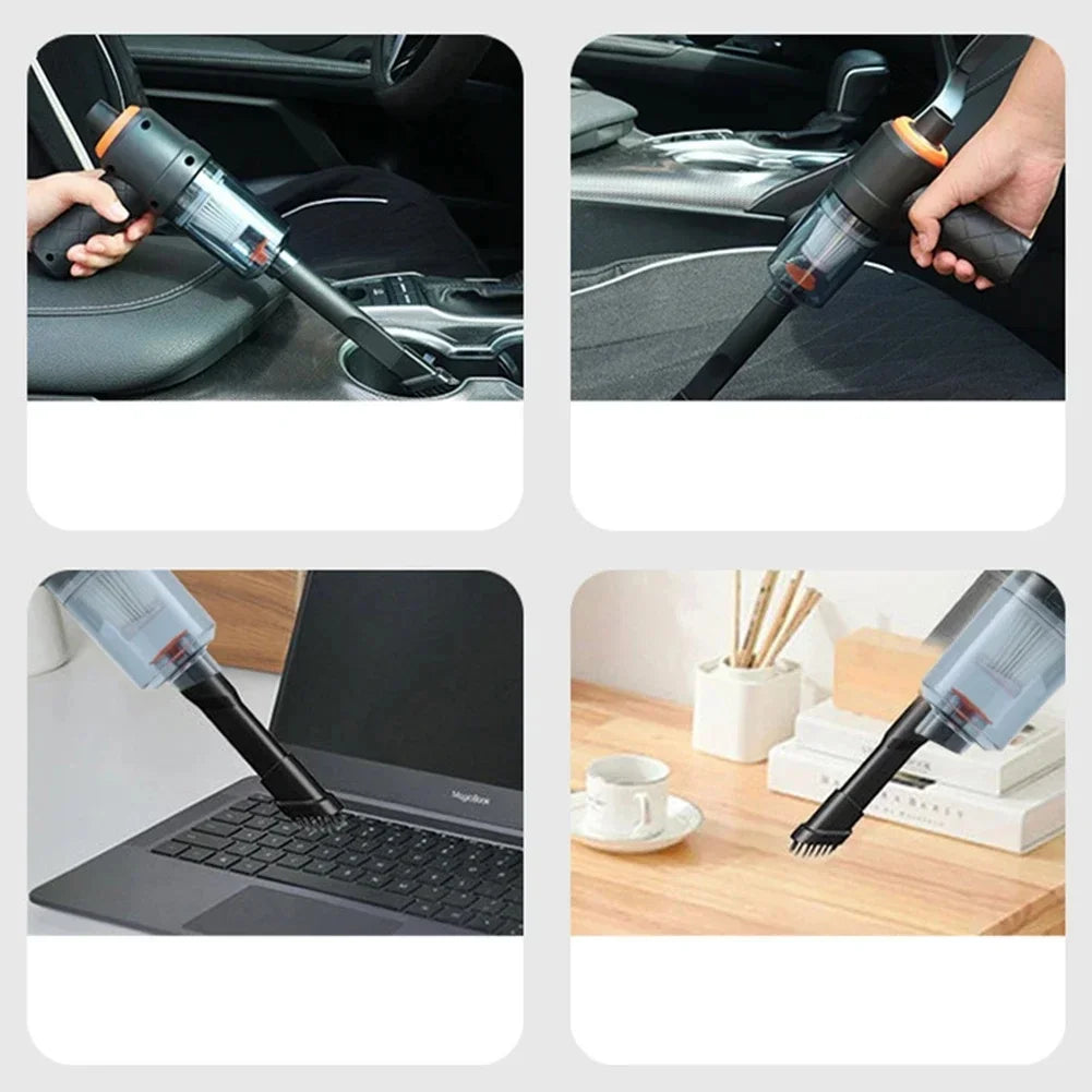 Aspirateur de Voiture Sans Fil 6000Pa