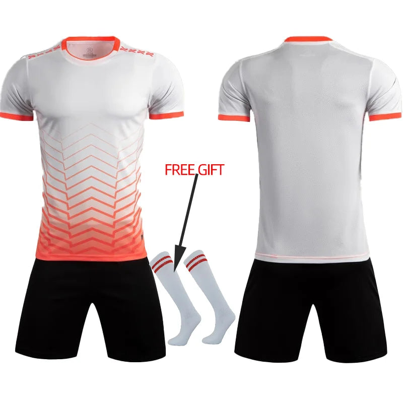 Maillot de Football Personnalisé - Kit Complet pour Adultes et Enfants