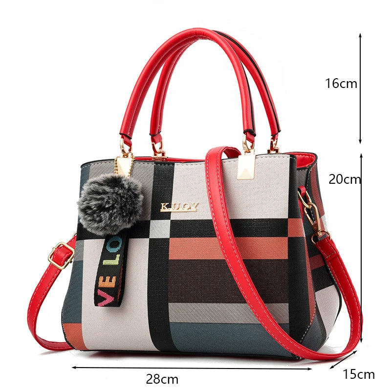 Sac à Bandoulière en Cuir PU pour Femmes
