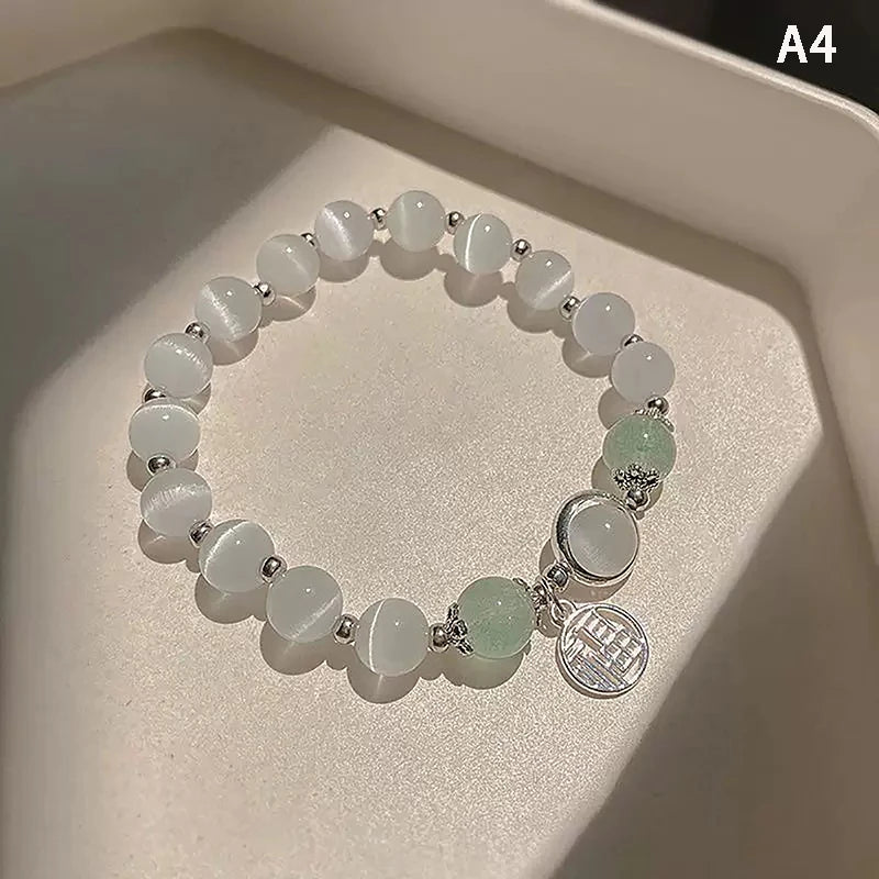 Bracelet Original en Opale Bleu de Mer