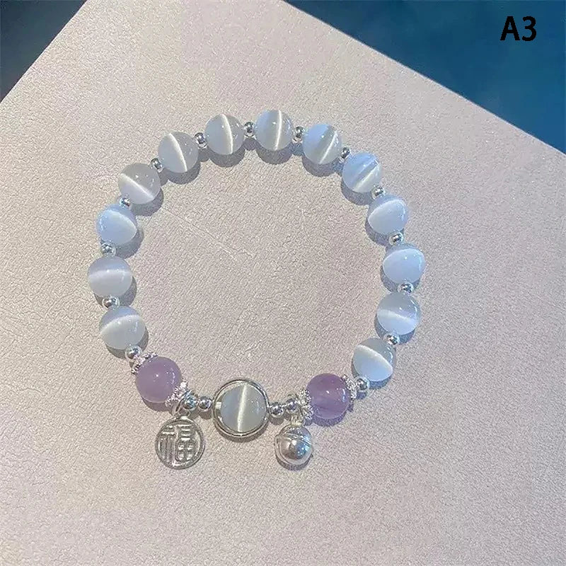 Bracelet Original en Opale Bleu de Mer
