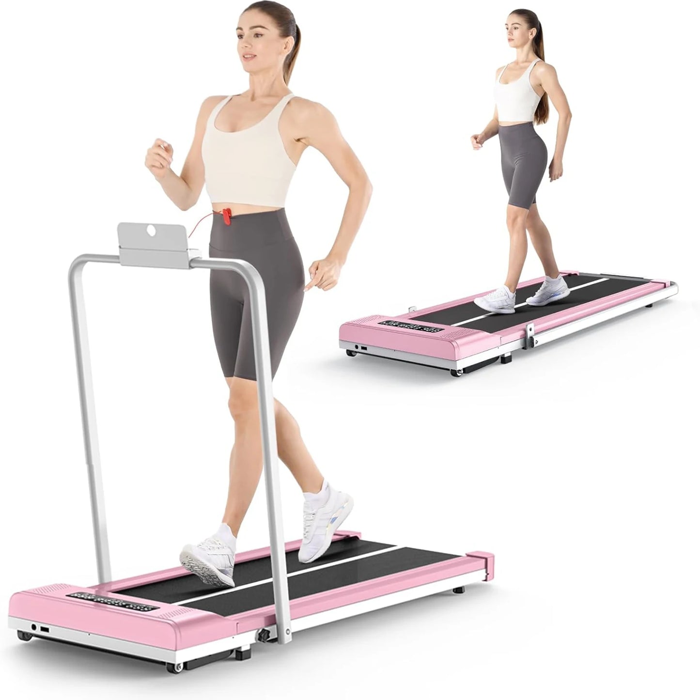 Bigzzia Tapis de Course Pliable pour la Maison
