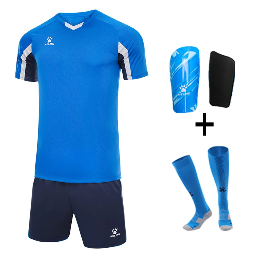 KELME Kit de Football Personnalisé - Maillot et Short pour Hommes et Enfants