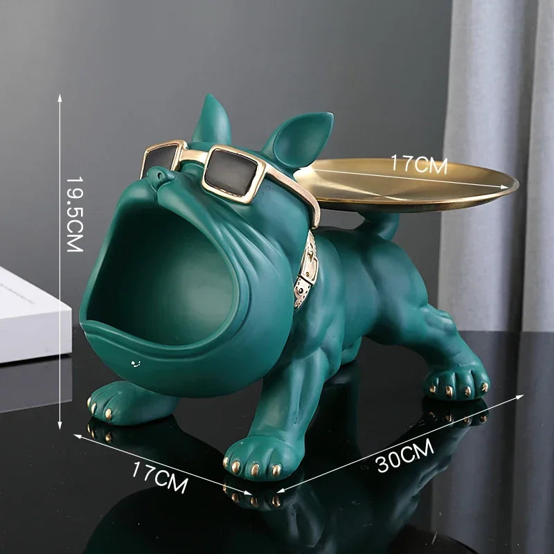 Boîte de Rangement Figurine Bouledogue