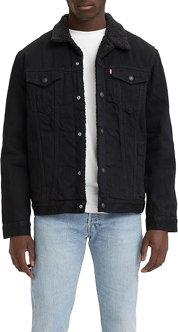 Levi's Type 3 Sherpa Trucker – Veste Homme-Couleur Berk
