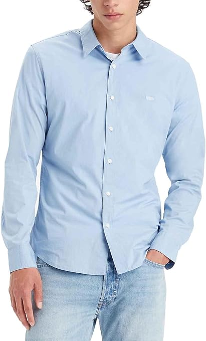 Levi's Long-Sleeve Battery Housemark Slim – Chemise Homme